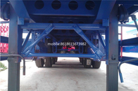 Heavy duty type suspension 18 wheeler Flatbed Semi Trailer 30 tons - 50 tons supplier