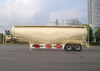 Customized v type dry bulk cement trailer with 2 axles 25cbm capacity supplier