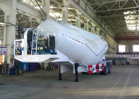 1 - 4 Axles bulk powder tankers cement trailer truck 12000 * 2500 * 4000 mm supplier