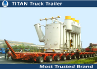 Overload Transportation 150 Ton Semi Trailer Multi dual axle trailers Hydraulic supplier
