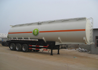 Tri - axle Carbon steel semi Fuel tank trailers with multi size and capacity optional supplier