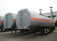 40000 Liters milk tanker trailer , 1 3 5 compartment pneumatic tank trailers supplier