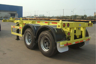 2 Axles 30 tons 20 foot skeletal container trailer chassis with 11R22.5 tires supplier