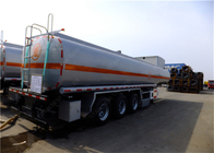 Maximum volumetric capacity petrol fuel tank trailers with LED lighting supplier