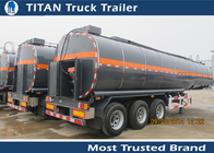 Tri axle carbon steel bitumen tanker trailer with 43000 liters 1compartment supplier