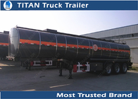 5mm Thickness Tank asphalt bitumen heavy oil tanker trailer with heating device supplier