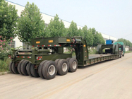 2 - 6 Axles Heavy Haul Trailers , 200 ton Low Loader Trailer for Heavy duty Transports supplier