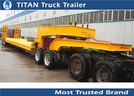 High strength steelHeavy haul low bed semi trailers kingpin height changeable supplier