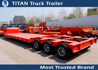 3 Lines 6 Axles Low Bed Trailer Hydraulic Dolly Tow Semi Trailer supplier