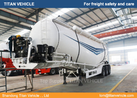 Customized 50 ton 60 tons powder material cement bulker Tri axles supplier