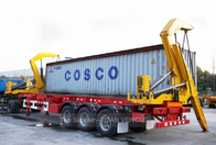 37 ton 40 ton Side Loader Trailer for loading 20 foot 40 foot Containers supplier