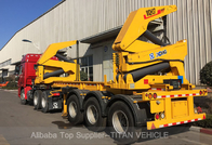 TITAN  20ft 40ft xcmg Self Loading Container Truck Trailer , xcmg side lifter trailer supplier