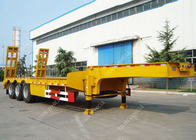 Heavy duty Low Bed Trailer 3 axle 60 ton to 100 tons anti rust chassis surface supplier