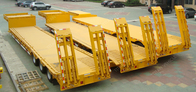 2 / 3 / 4 axles 120 tons low bed trailer semi trailer trucks supplier