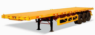 TITAN 3 Axle 40ft Container Flatbed Semi Trailer With Bogie Suspension supplier