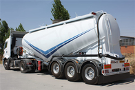 Fast Unloading Materials 3 Axles 35cbm Bulker Cement Tanker Trailer supplier