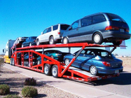 Customized TITAN vehicle car carrier trailer Steel 2 Axles , 3 Axles supplier
