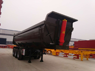Light weight U shape 24cbm dump trailer by 40HQ container shipping supplier