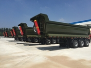 Light weight U shape 24cbm dump trailer by 40HQ container shipping supplier