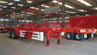 TITAN Tandem Axle 40 Ft Skeleton Container Trailer Chassis For Sale supplier