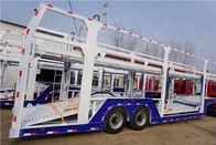 25 tons 2 axle car hauler auto transport trailer To carry 9 BMW SUV supplier