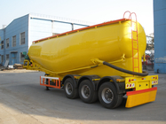 Two axles cement silo tank cement semi trailer 50 tons v shape TITAN supplier