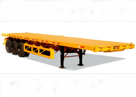 High Performance Semi - Cargo Flatbed Trailers For 40 foot Container supplier
