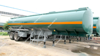 Big Capacity 2 Axles 30000l Fuel Tanker Truck Trailer / Fuel Oil Truck Trailers supplier