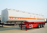 Carbon Steel 54000 Fuel Tanker Trailer For Palm Oil Transportation supplier