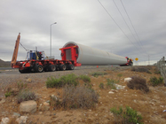 Wind Turbine Tower Transport Heavy Haul Trailers TITAN Hydraulic Axis Trailer supplier