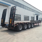 4 Axle 100 Ton Equipment Transport Lowbed Truck Trailer for Sale Price supplier