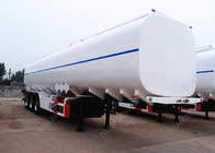 Carbon steel oil tanker trailer 54000 liters with European system supplier