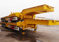 Low bed transport semi trailer trucks with capacity 60 T semi low boy trailer supplier