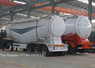 Tri Axles 60cbm 70ton Cement Trailer / Semi Tank Trailers with BPW axle supplier