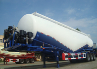 Carbon steel / Aluminu / stainless steel cement bulk tanker trailers supplier