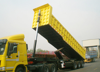 TITAN 3 Axle end dump trailer 30 CBM rear tipping trailer with the capacity of 60 T supplier