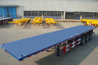 40 Foot 20 foot flatbed trailert / high bed semi truck trailer for container transporting supplier