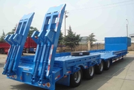 TITAN Low Bed Trailer ,3 axles 80T lowbed trailer ,4 axles 80T lowbed trailer supplier