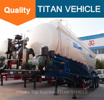 TITAN 3 Axle  60 T 80T semi tanker trailer bulk cement trailer transportation supplier