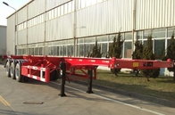 Titan 2 axle 3 axle 40ft Skeletal Container Chassis Trailer  delivery time with 15 work days supplier