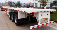 Titan flatbed semitrailer ,3 axle flatbed semitrailer for 40ft container supplier