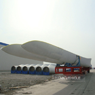 TITAN Extendable Trailer for 46 meters 56 metersWindmill Turbine Blade supplier