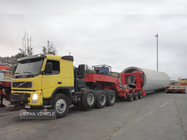Wind Tower Trailer for hauling wind tower supplier