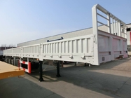 Titan flatbed with side wall semi trailer ，flatbed with side wall semi trailer，3 axle flatbed trailer with sidewall supplier