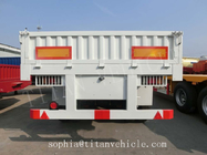 Titan flatbed semi trailer with sidewall ,3 axle fence flatbed semitrailer and max load 40tons supplier