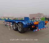 2axle and 3 axle container trailer chassis used for transporting 20ft continer supplier