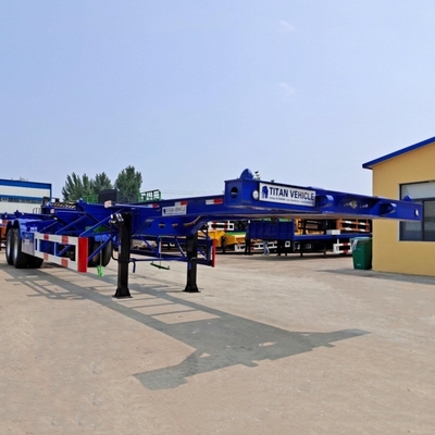 2/3/Tri/4 Axle Skeleton Container Chassis Trailer | Skeletal Semi Trailer 20/40ft for Sale Near Me in Zimbabwe