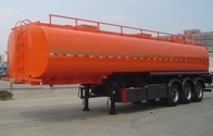 Carbon steel oil tanker trailer 54000 liters with European system supplier