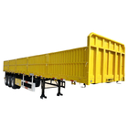 China 40ft Flatbed Semi Trailer Equipment with Side Walls for Sale Near Me supplier