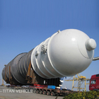 Turntable Bolster Gooseneck Modular Trailer for carrying 120 ton 200 ton tank supplier